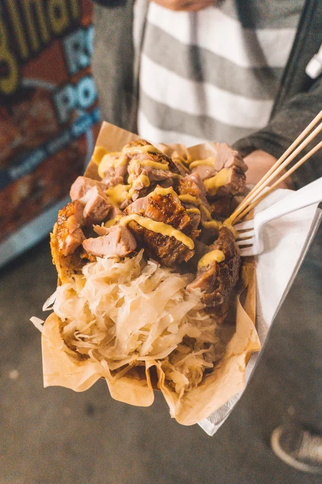 Un 'break' para desgustar la comida alemana