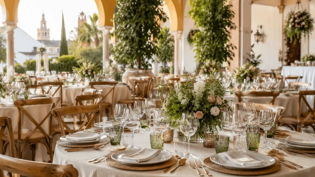 Alquiler de mesas y sillas para eventos en Sevilla: claves para organizar un montaje cómodo y funcional 1 Mesas y sillas para eventos en Sevilla