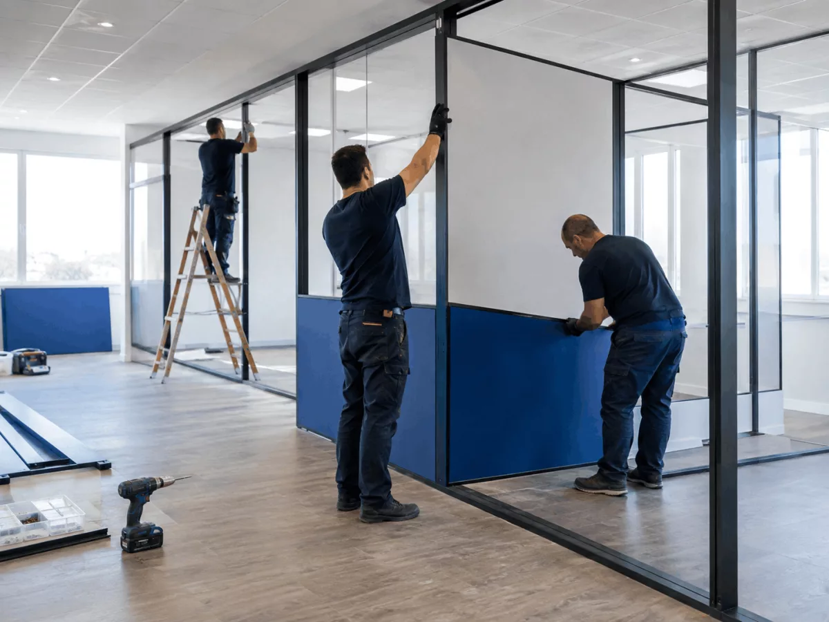 Divisiones modulares en Málaga: cómo crear espacios más flexibles