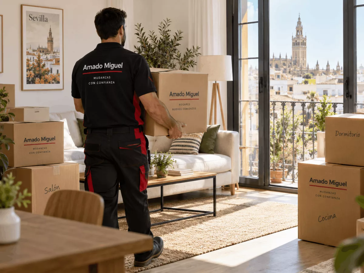 Mudanzas de hogar en Sevilla: qué tener en cuenta al cambiar de vivienda en el centro